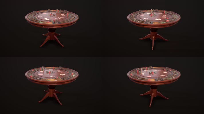 【4K】赌桌