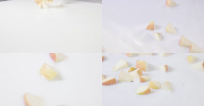 水果撞奶鲜奶纯牛奶健康诱人醇香 4k高速