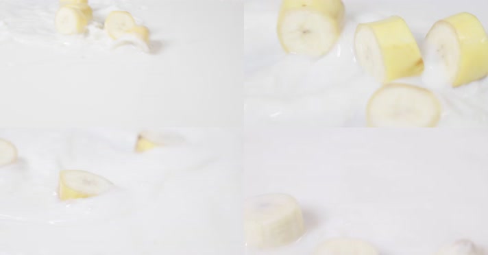 水果撞奶鲜奶纯牛奶健康诱人醇香 4k高速