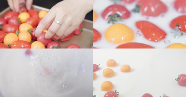 水果撞奶鲜奶纯牛奶健康诱人醇香 4k高速