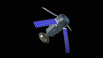 三维人造卫星展示 三维人造卫星展示