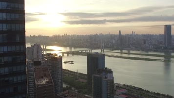 联发广场航拍日出