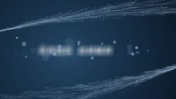 唯美蓝色粒子背景ae模板