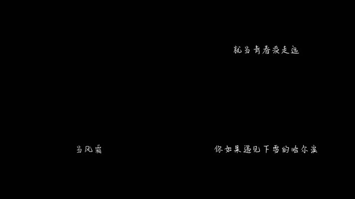 高进 - 下雪哈尔滨（1080P）