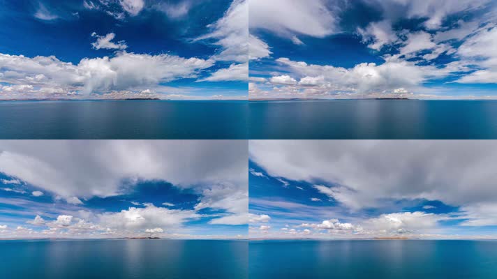 西藏阿里色林错风光延时