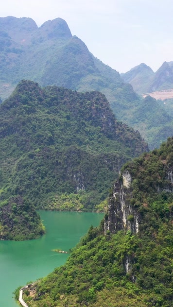 高清航拍浩坤湖 (1)
