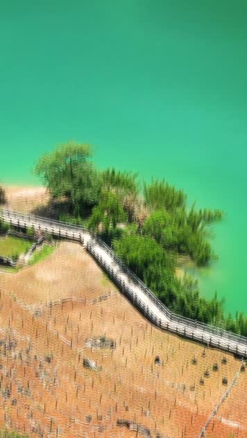 高清航拍浩坤湖 (5)