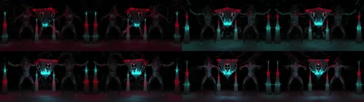 炫酷酒吧舞台背景