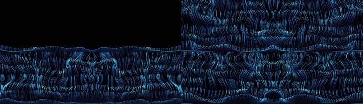 舞美粒子舞台循环