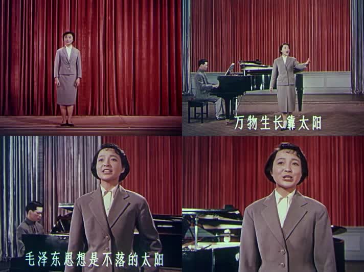 60年代中国文艺工作者舞台表演影像8