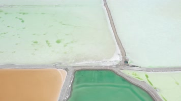 西藏阿里扎布耶茶卡自然风光航拍