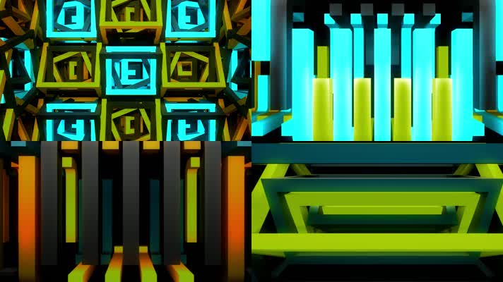 动感酷炫舞台背景