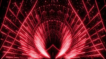红色粒子炫酷