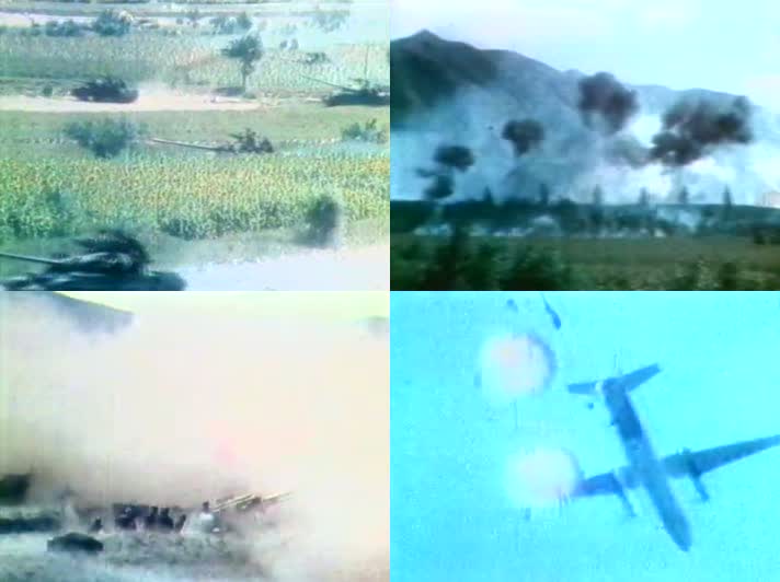 70年代对越南自卫反击战-国防训练演习演练