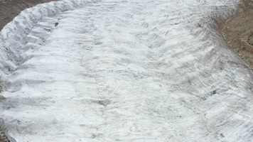 西藏米堆冰川自然风光航拍