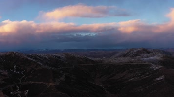 西藏怒江72拐自然风光航拍