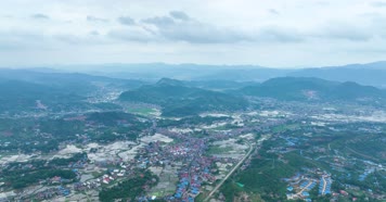 5K航拍湘赣边界新农村合集2