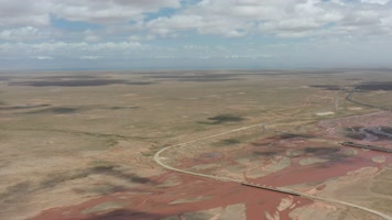 青海大地之血自然风光航拍