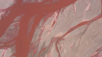 青海大地之血自然风光航拍