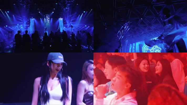 酒吧迪厅夜场氛围