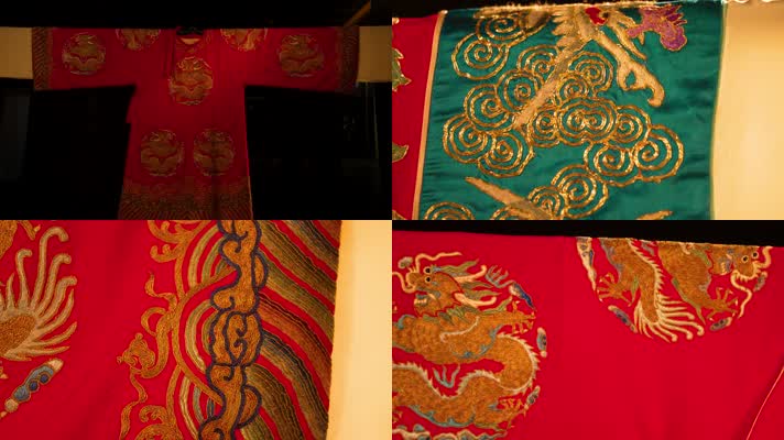 4K京剧男角戏袍空镜合集2