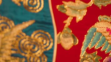 4K京剧女角戏袍空镜3