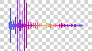 4K-声波频谱动态波形-alpha通道
