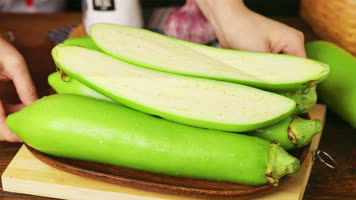 绿茄子 青皮茄子 东北绿茄子