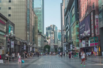 重庆解放碑延时