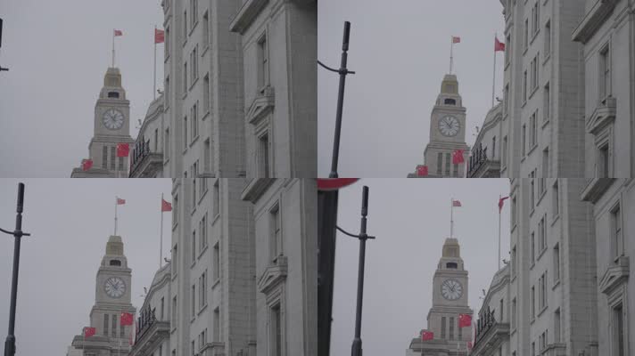 上海万国建筑 上海外滩 外滩钟楼