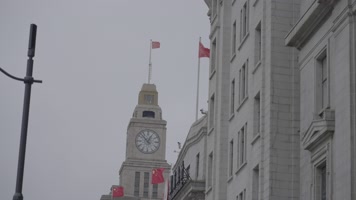 上海万国建筑 上海外滩 外滩钟楼