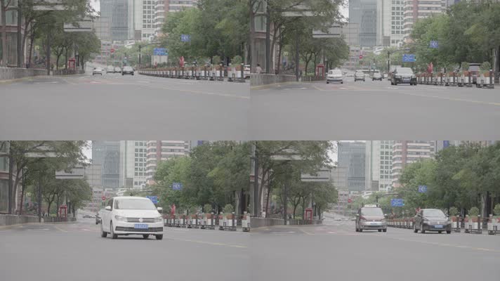 上海疫情解封后的马路