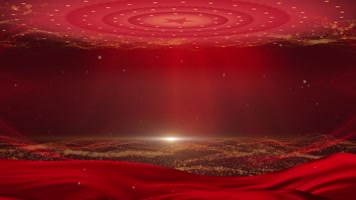 大气红色党政领奖舞台背景素材