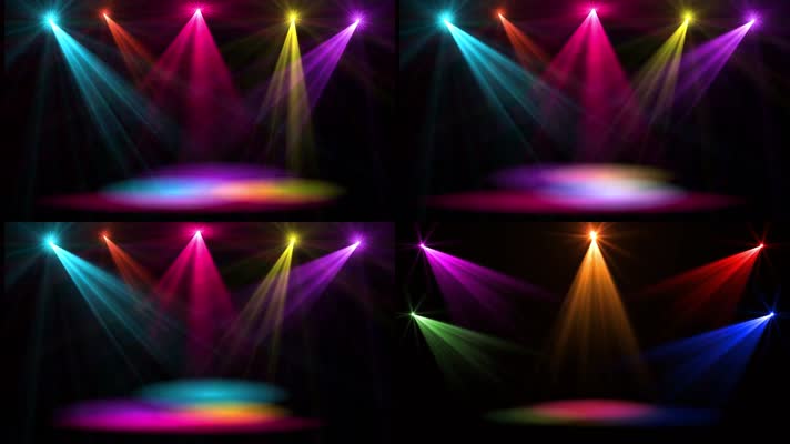动感灯光秀激光灯背景
