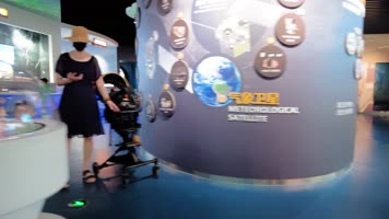 浙江科技馆的内景 浙江科技馆的内景