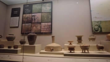 博物馆展览的古代文物 博物馆展览的古代文物