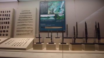 博物馆古代兵器和船只 博物馆古代兵器和船只