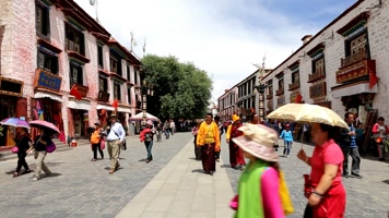 拉萨最神圣的街道-八廓街