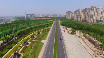 中新生态城 生态城航拍 生态城 航拍 天津生