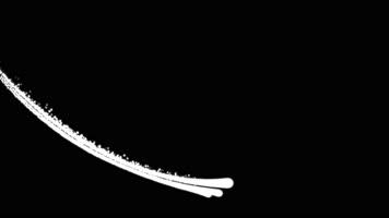 alpha粒子路径光线（素材）6