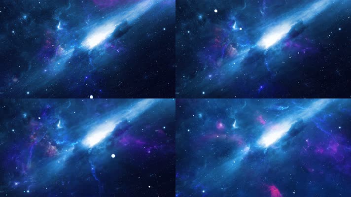 4K唯美星空银河背景