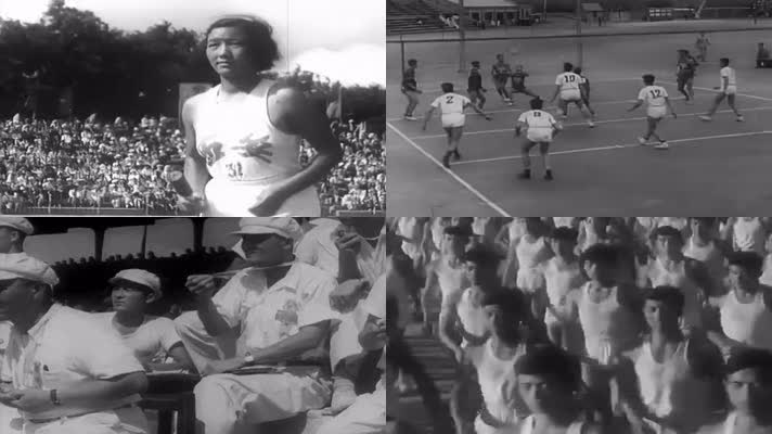 60年代中国青年体育锻炼影像22