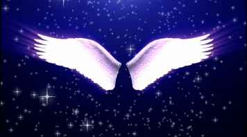 天使翅膀2K梦幻唯美