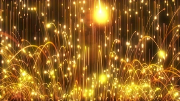 金色闪闪4K炫酷