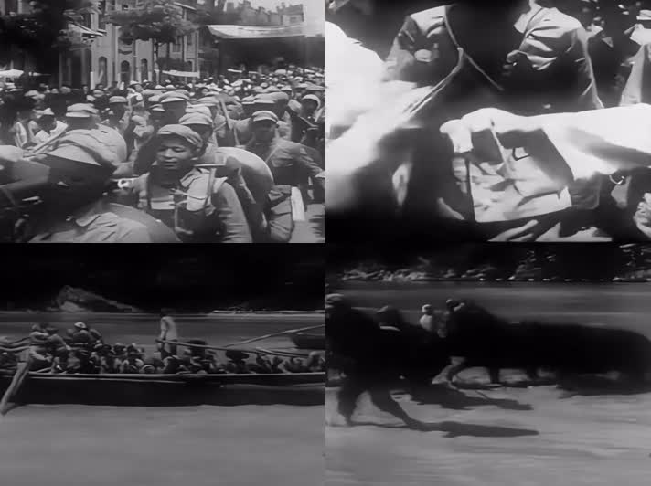 40年代解放战争影像视频13