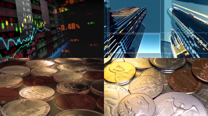 金融大数据分析曲线波动视频素材 金融大数据分析曲线波动视频素材