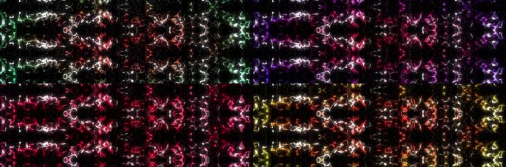 几何翻转变幻背景