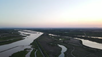河道航拍 河道航拍