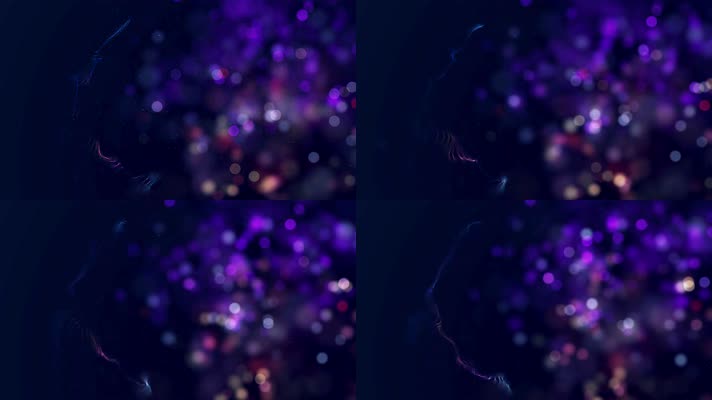 唯美粒子全息背景