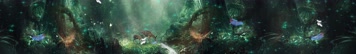 梦幻森林 蝴蝶仙子 森林动物 大树 5d科技感 梦幻森林 蝴蝶仙子 森林动物 大树 5d科技感